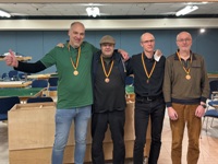 Bronze geht an Ulf Bormann - Martin Werner - Joachim Parsch - Klaus Zeitler