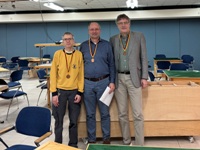 Bronze geht an: Markus Eble - Andreas Janson - Arne Siegel (es fehlt Herr von Arnim)