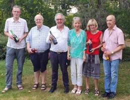 Bad Homburg: 2. Platz: Martin Rademacher - Jürgen Grundstein | 1. Platz: Erich Holzer - Heidi Meyer | 3. Platz: Maria Kroppa - Lech Zwirello