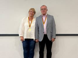 Platz 1: Beatrtix Allgeier und Peter Allgeier