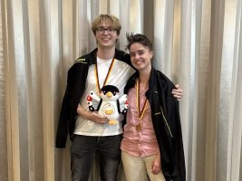 Bronze geht an: Marius Gündel - Kathrin Schwalbach