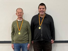 Gold geht an Wolf Stahl und Thomas Gotard